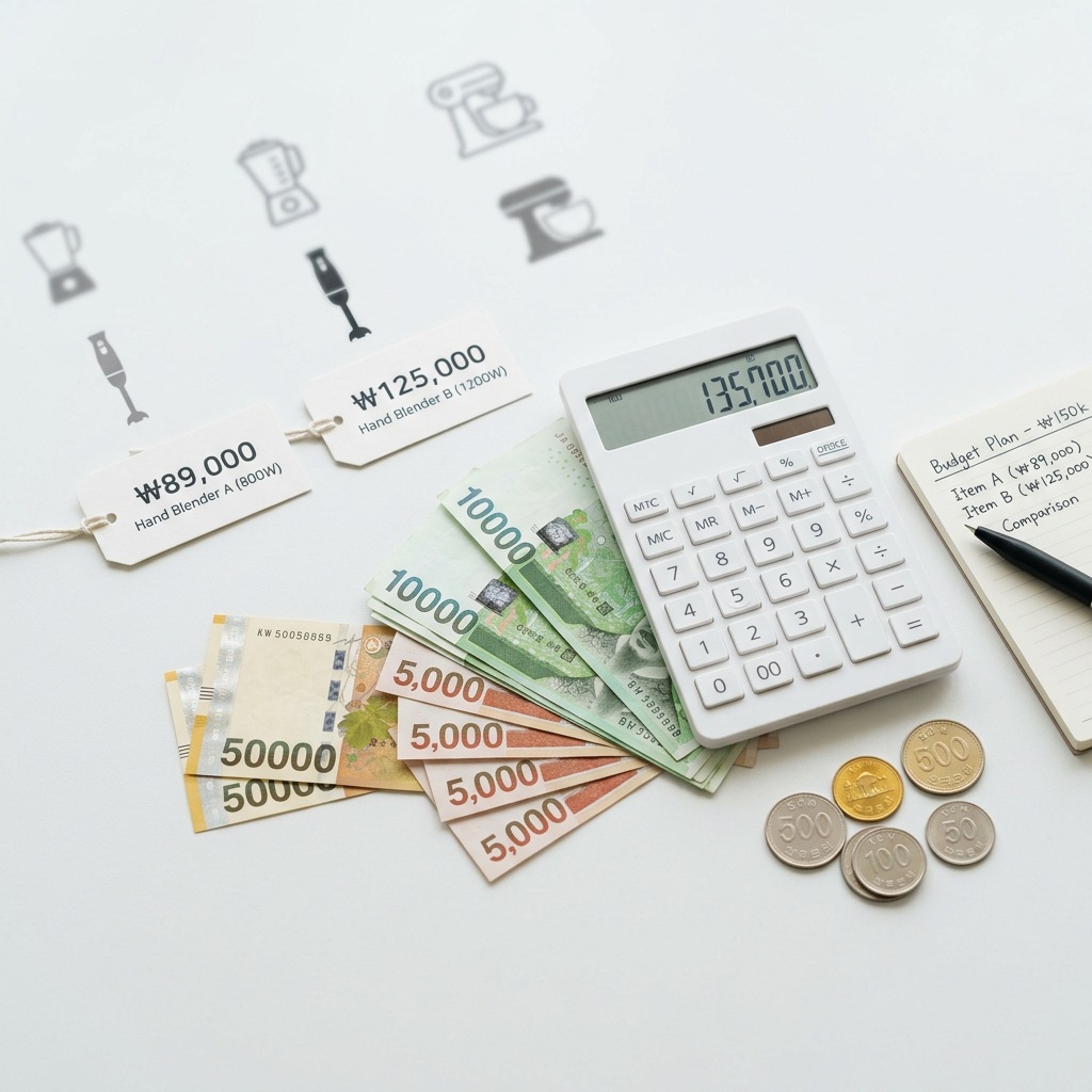 핸드블렌더 고르는법 3종 비교 키친아트 라쿠진 필립스