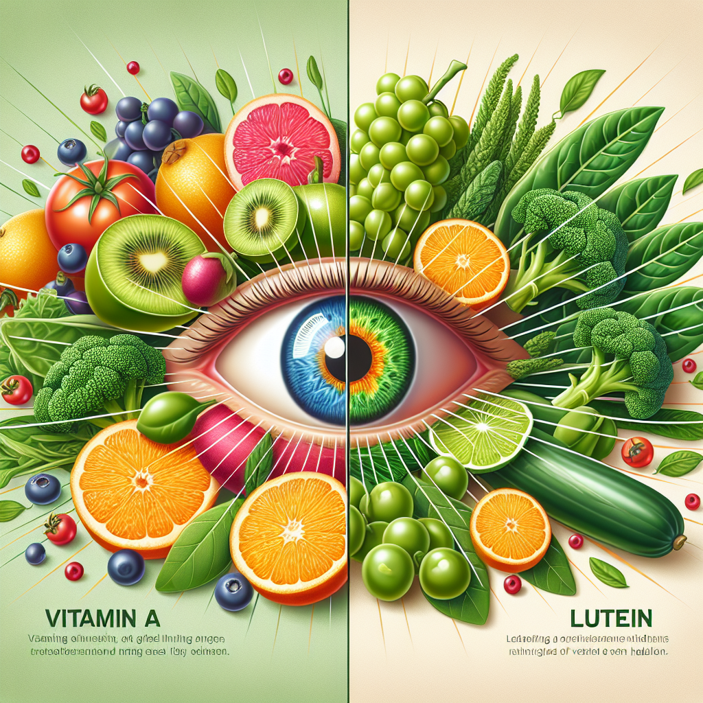 비타민 A와 루테인의 효과 비교: 두 영양소의 차이와 시너지 효과