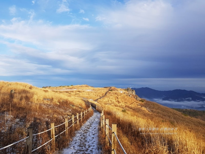 천성산 등산지도