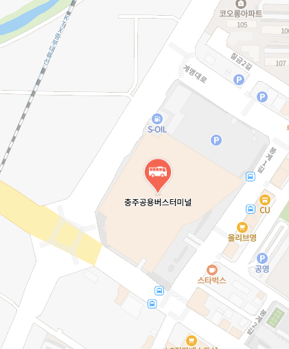 충주버스터미널 위치