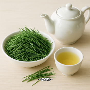 솔잎 먹는법