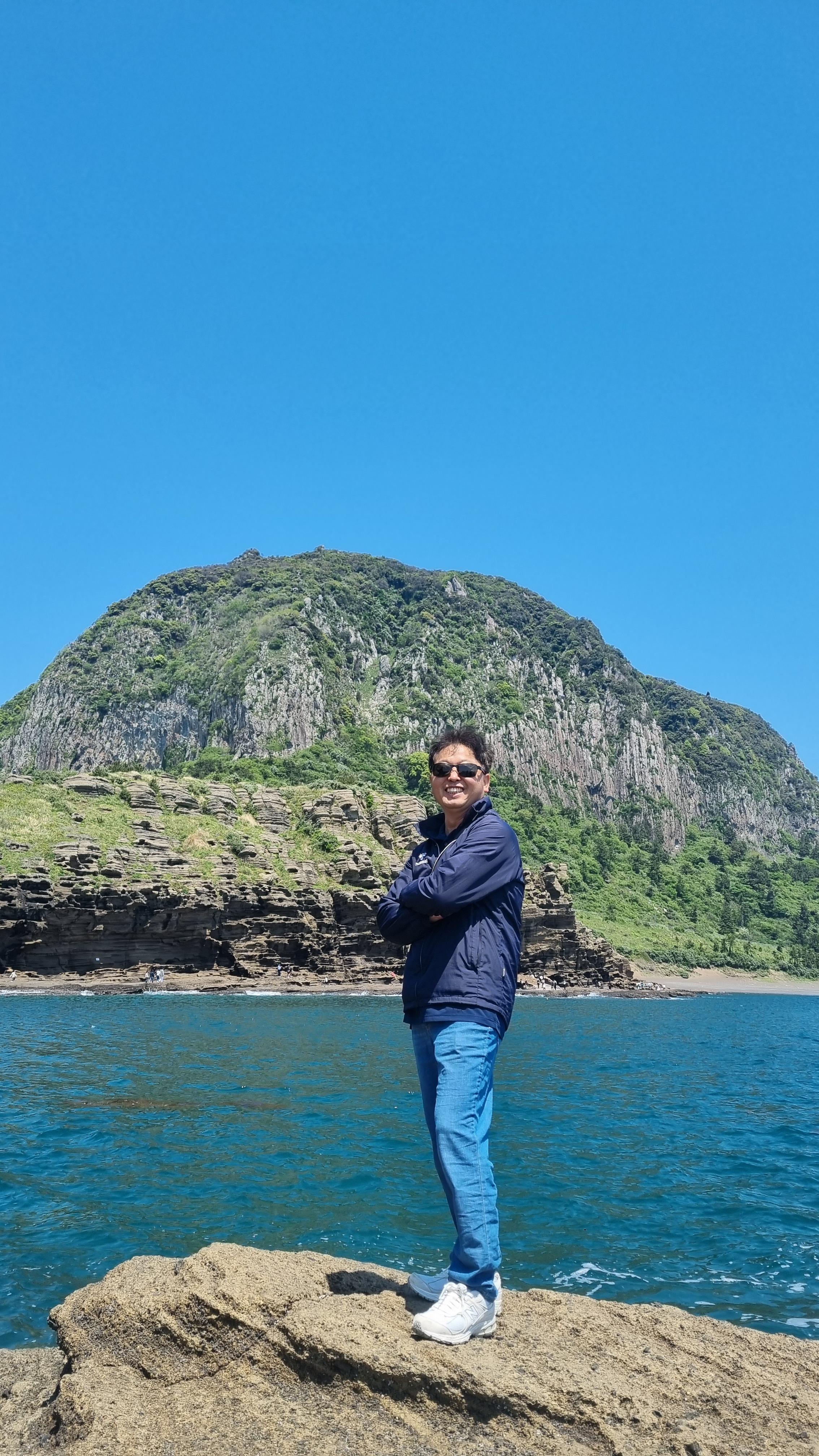 용머리해안, 산방산 사진