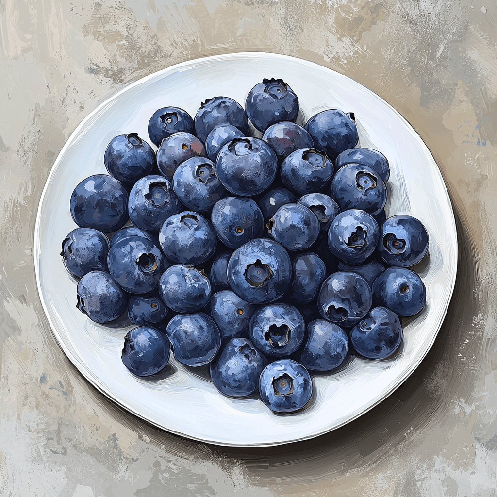 블루베리-견과류