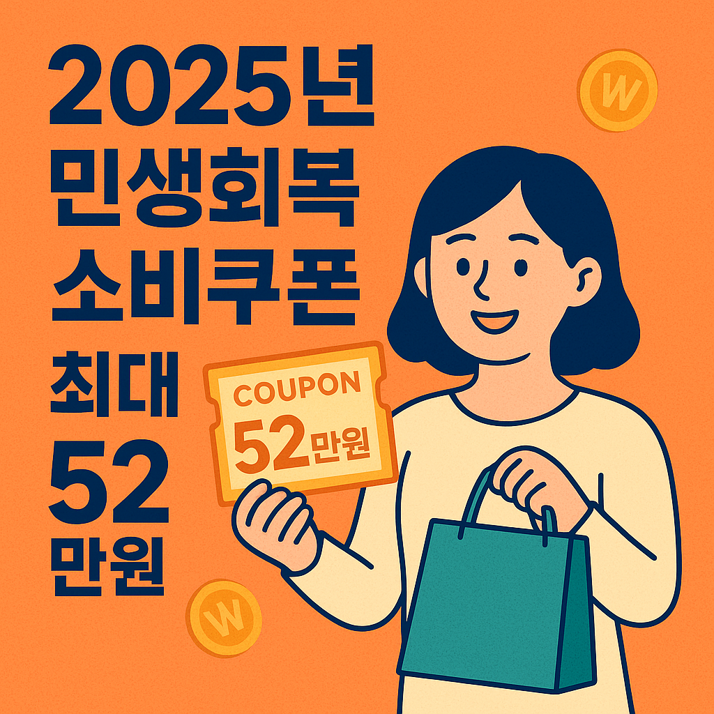 민생회복 소비쿠폰, 최대 52만 원?