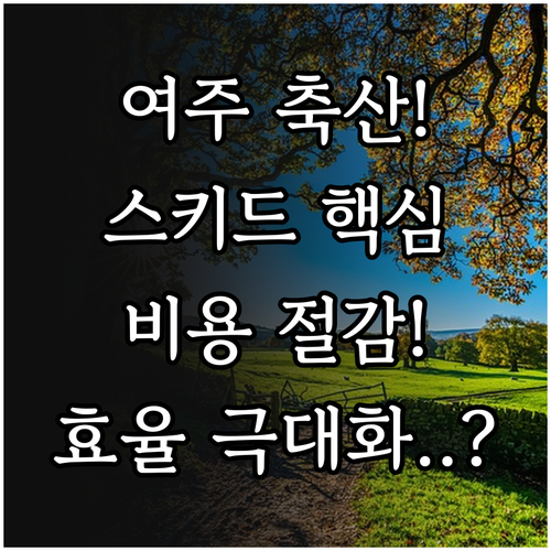 2025년 여주시 스키드로더 지원 비..