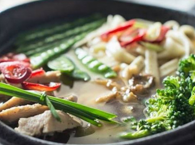 찌게에 넣은 후추 사진