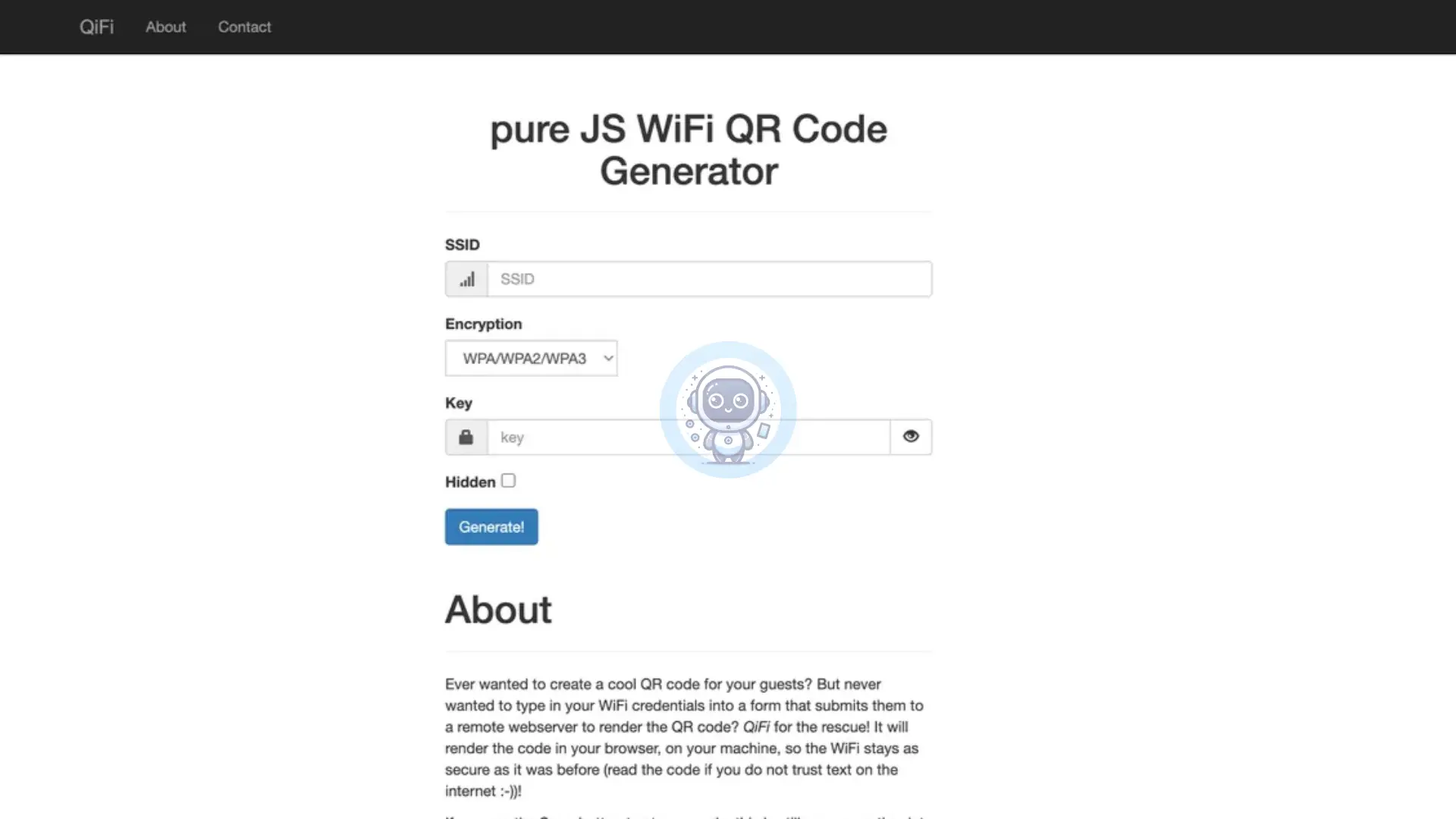 qifi 홈페이지 접속