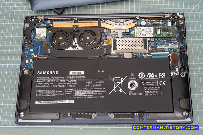 아티브북9 플러스 내부 구조