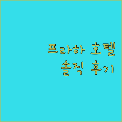 프라하 호텔 추천 더 골드 방크, 엑