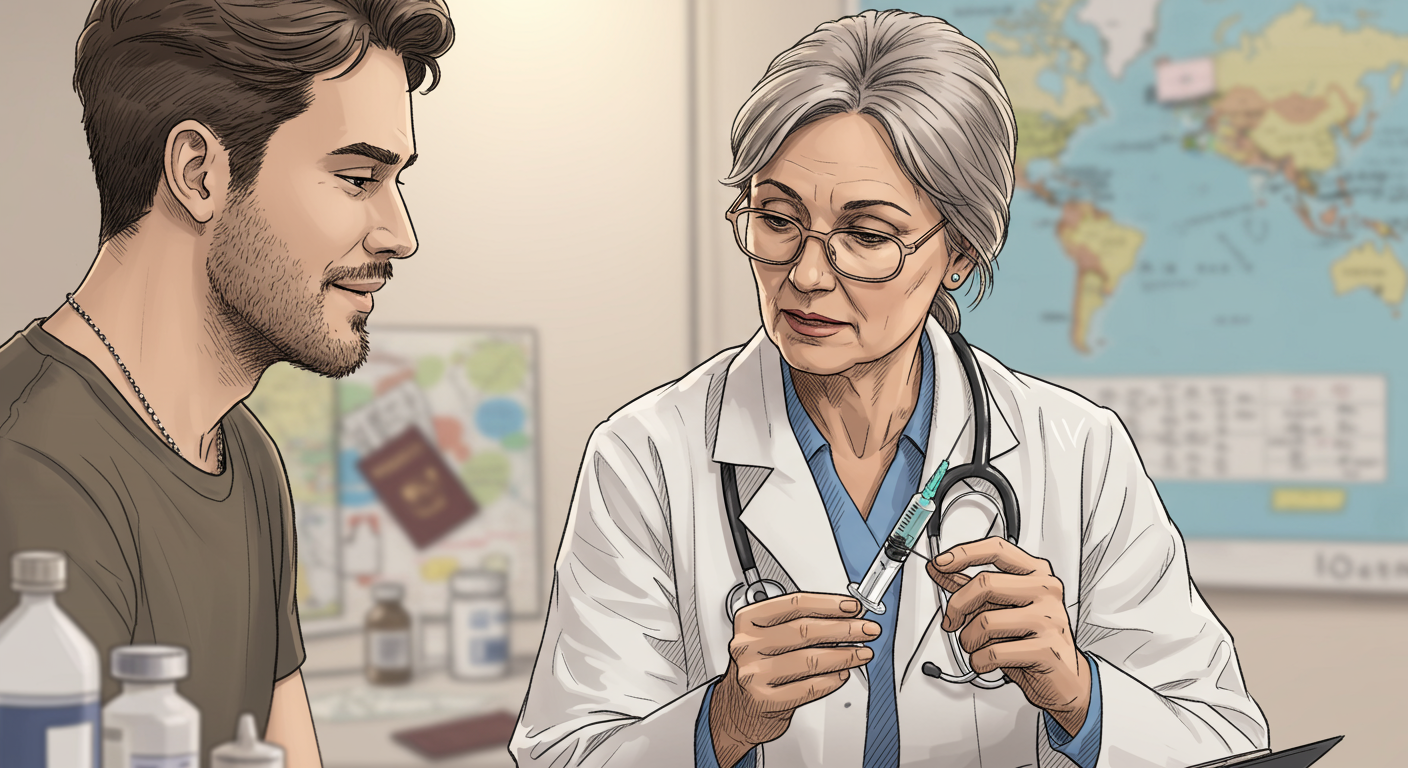 응급 상황 시뮬레이션 침착한 여행자 대처