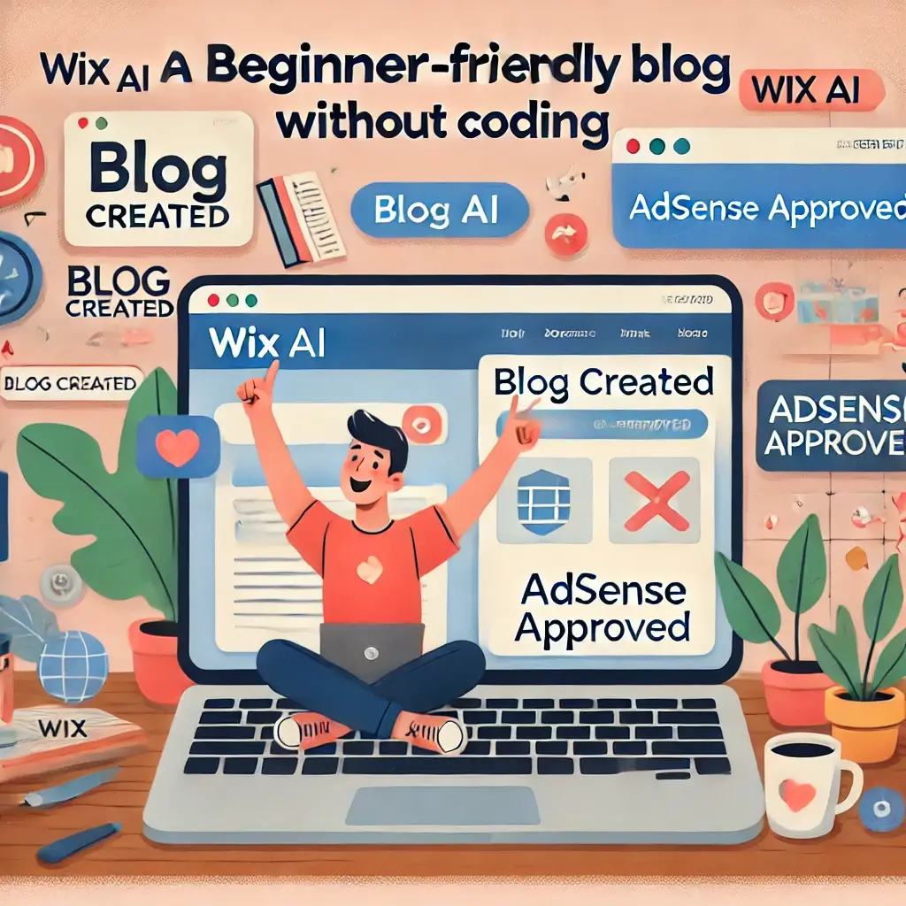 코딩 없이 블로그 만들기! Wix AI 웹사이트로 애드센스 도전해봤어요
