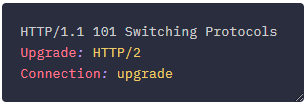 426 Upgrade Required