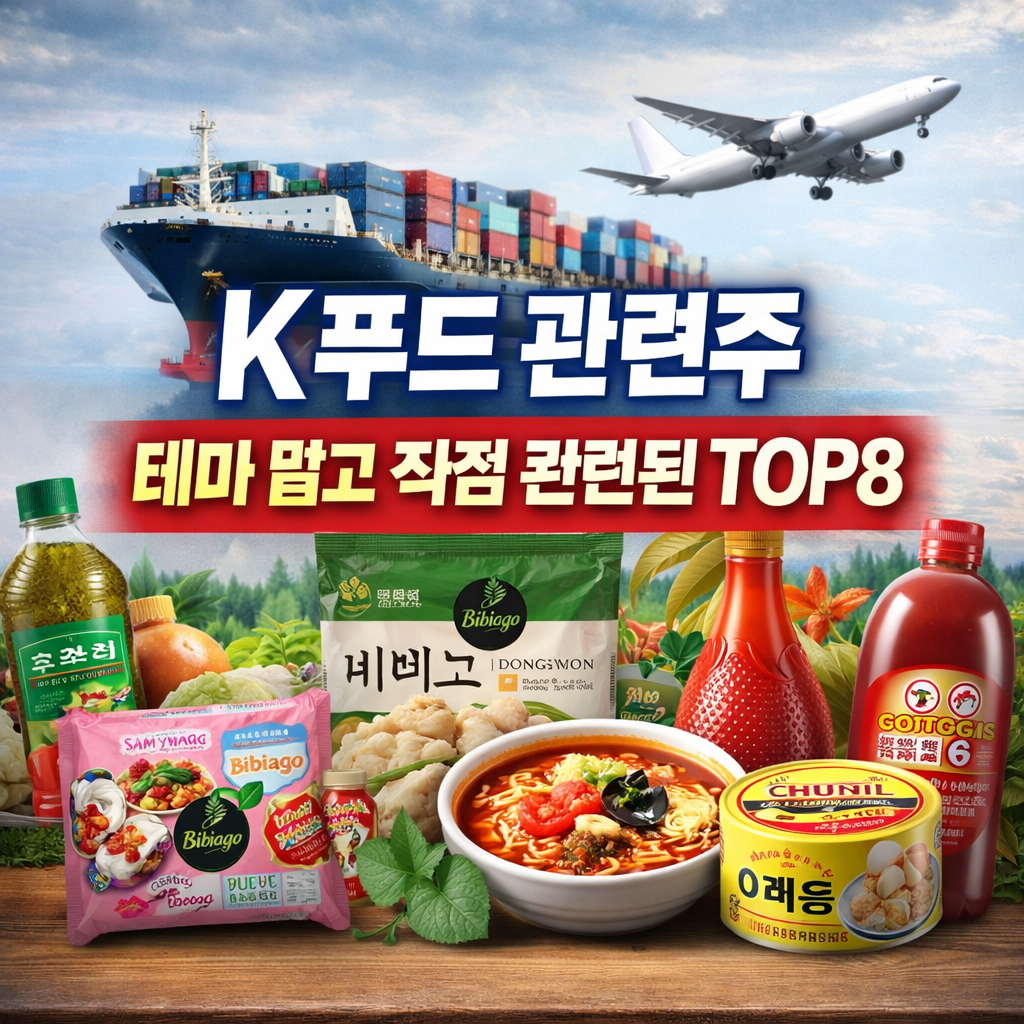 K푸드 관련주
