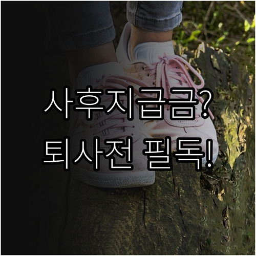 육아기 근로시간 단축 급여 사후지급금..