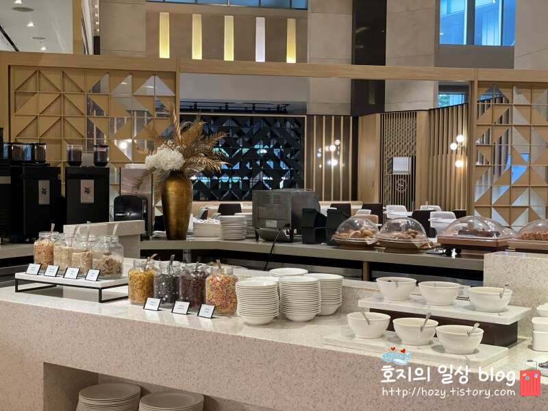 송도 쉐라톤 조식당 뷔페메뉴