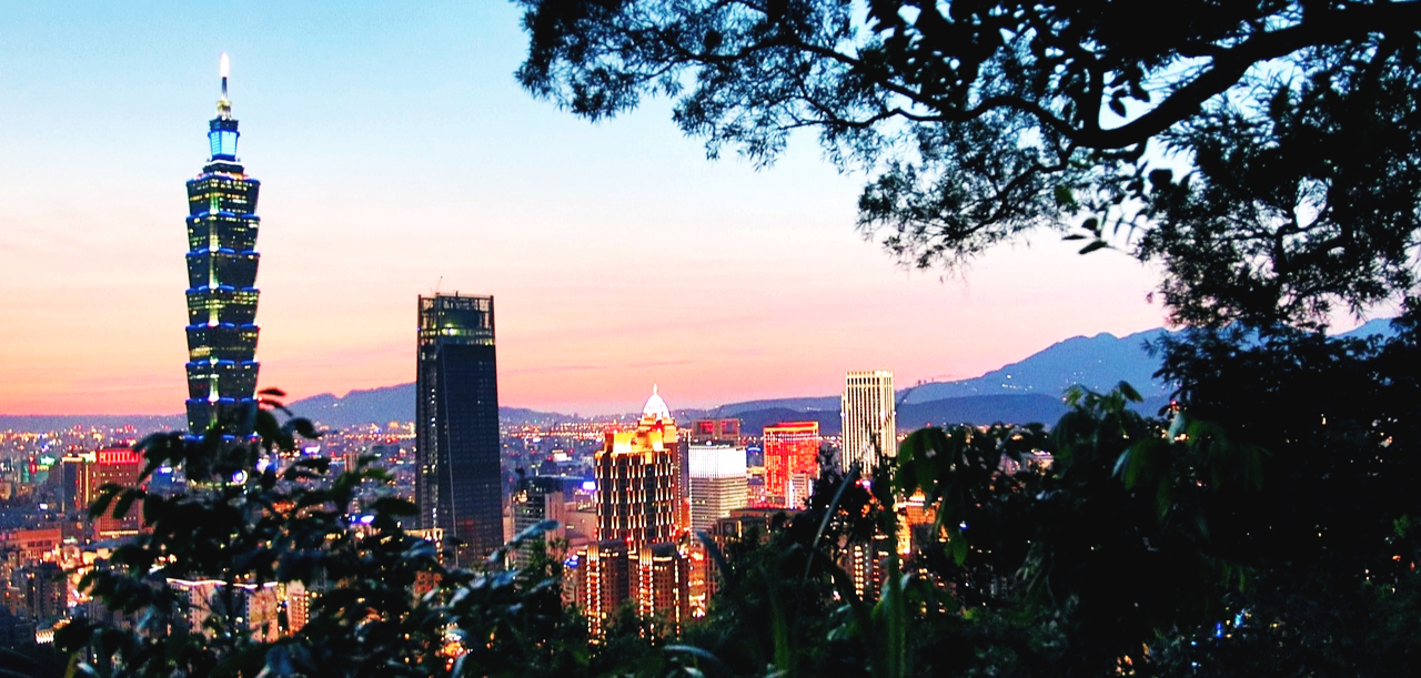 타이페이 도시 풍경