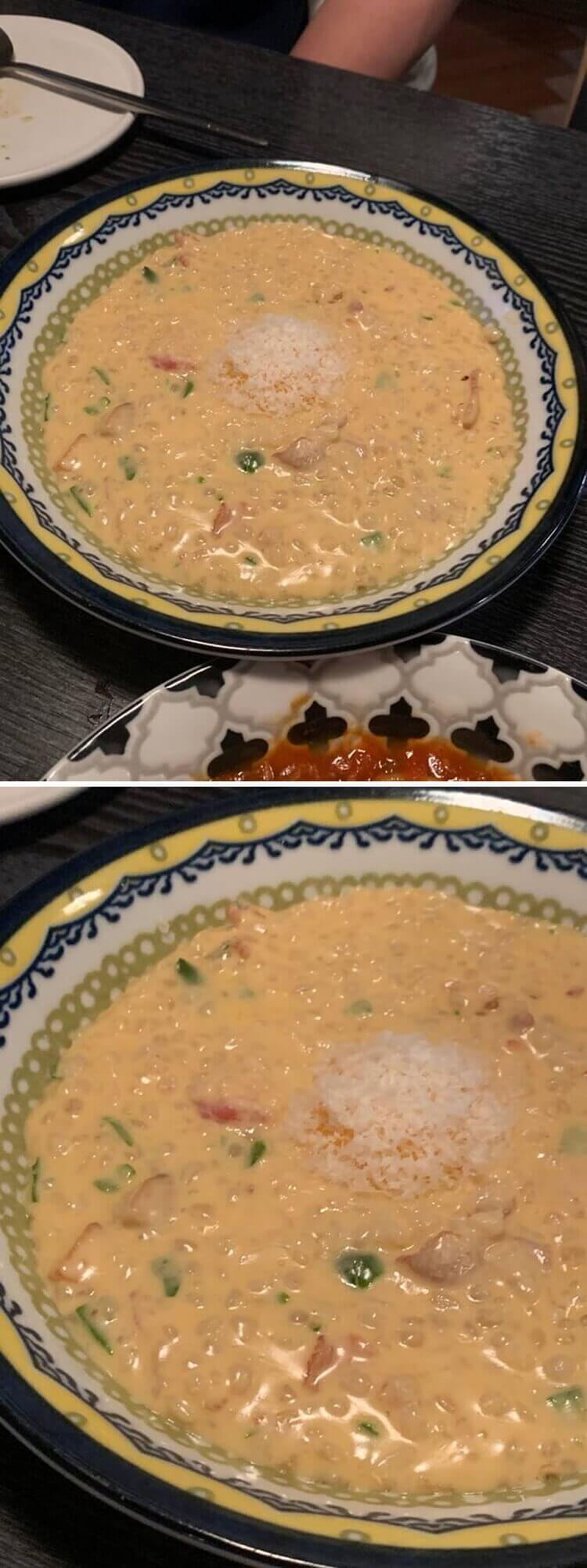 수란 오이스터 로소토