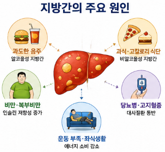 지방간에좋은음식-차-영양제-운동