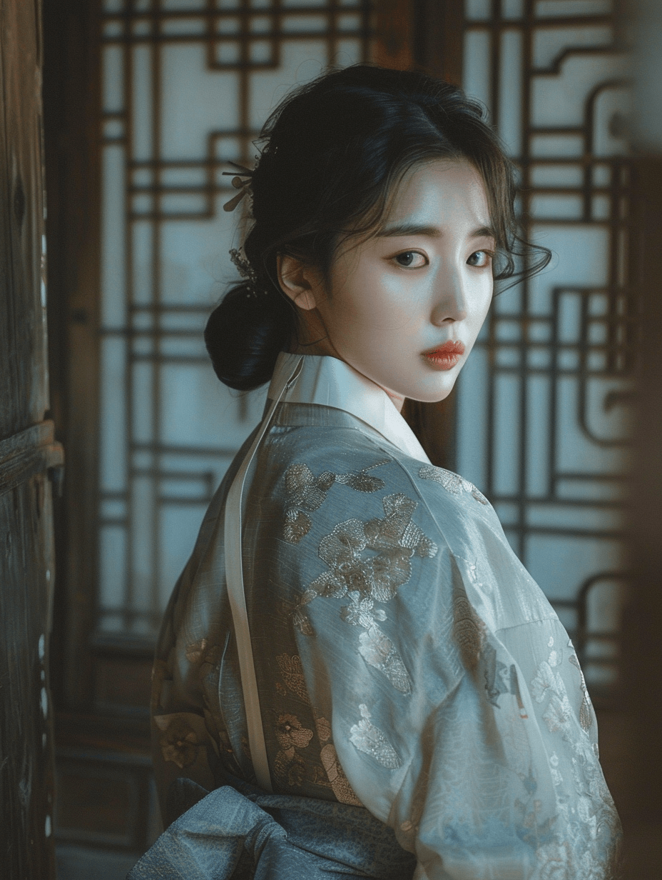 한복을-입은-여성-이미지