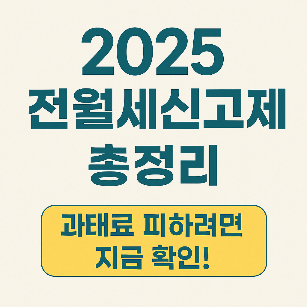 2025 전월세 신고제 블로그 대표 이미지