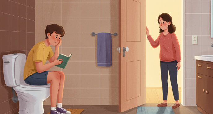 변비와 치질의 차이를 설명하는 이미지