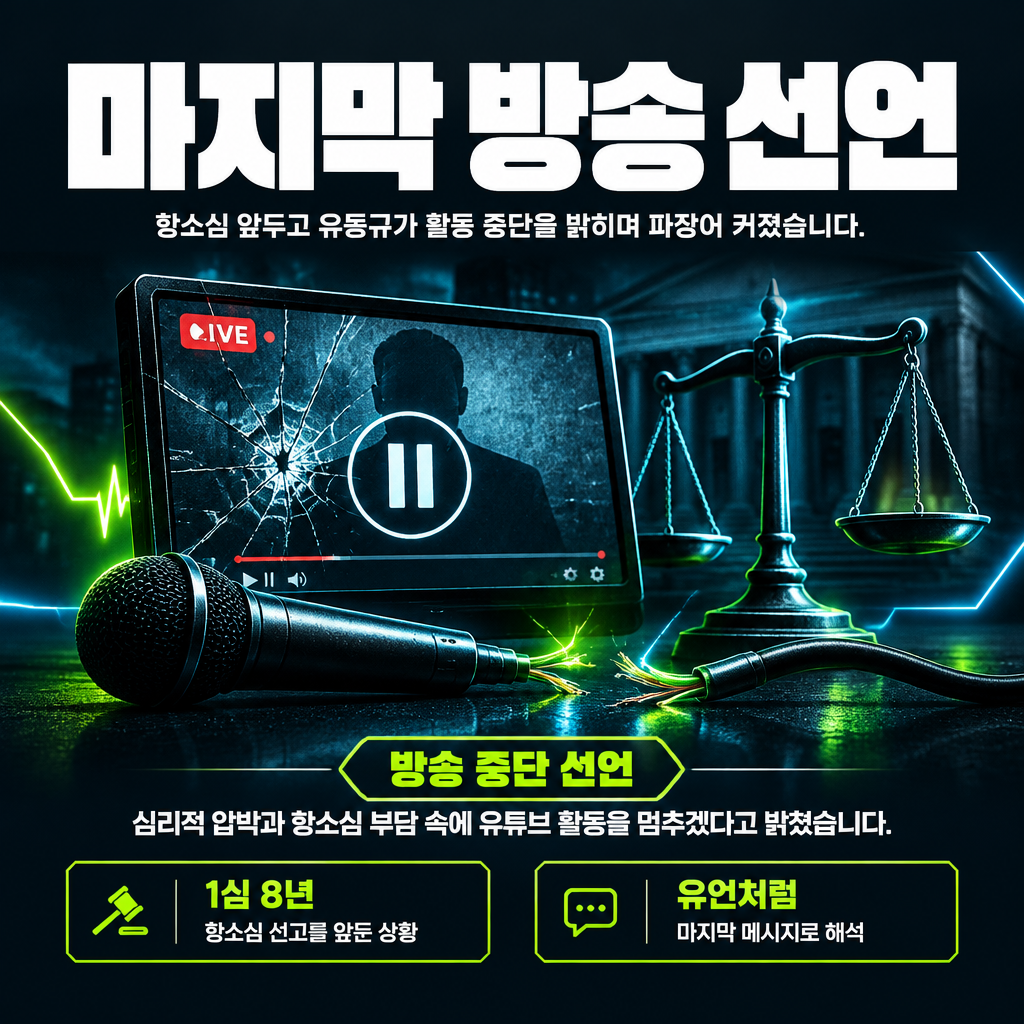 마지막 방송 선언