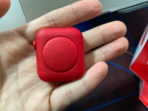 애플워치6 블루 40mm