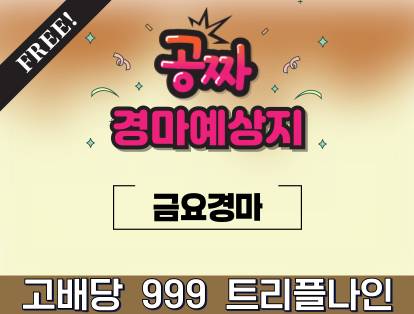 마사일호 트리플나인 경마예상지