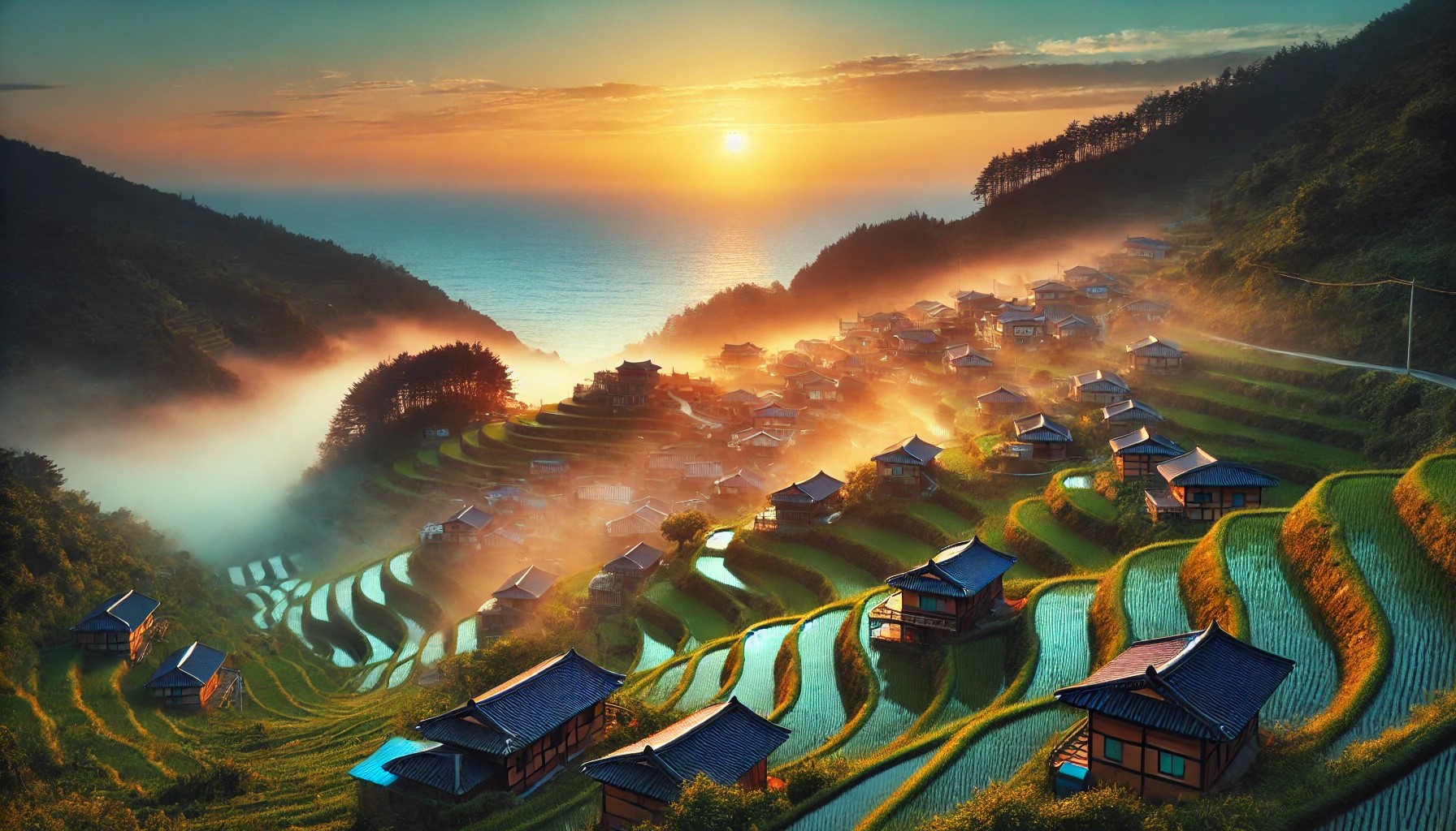 남해 다랭이마을