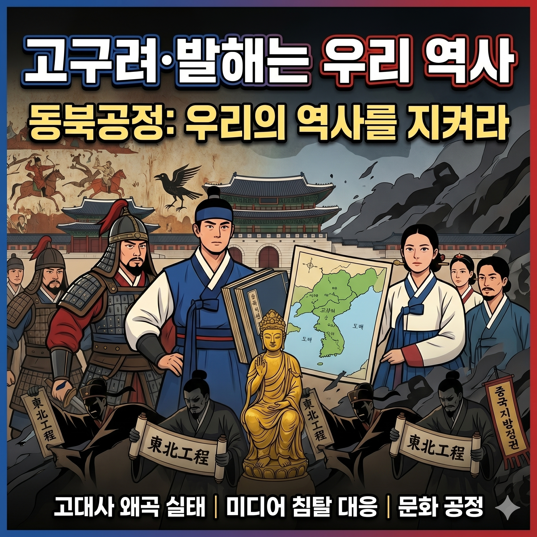 중국 동북공정 뜻이란? 고대사 왜곡 실태와 드라마 콘텐츠 문화 공정 대응 방안