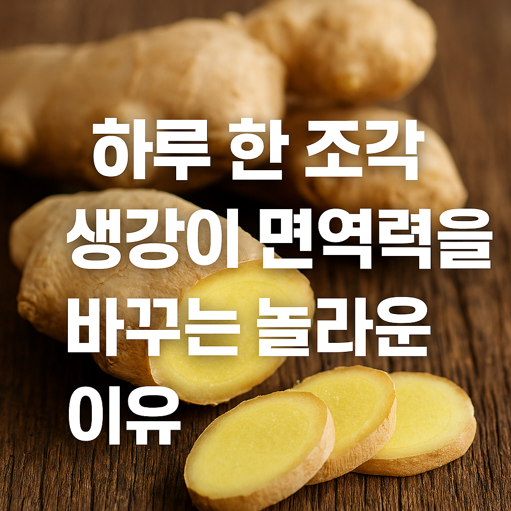 면역력 생강
