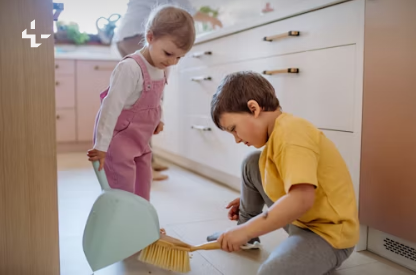 kindergarten child household chores