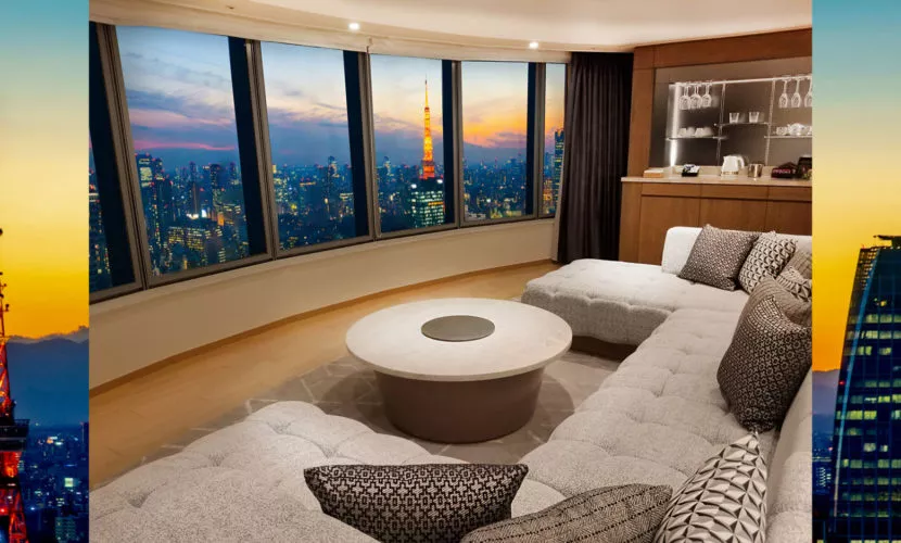 파크호텔 도쿄 파크 스위트 객실