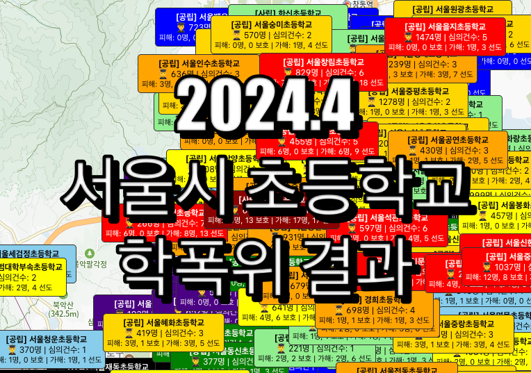 서울시 초등학교