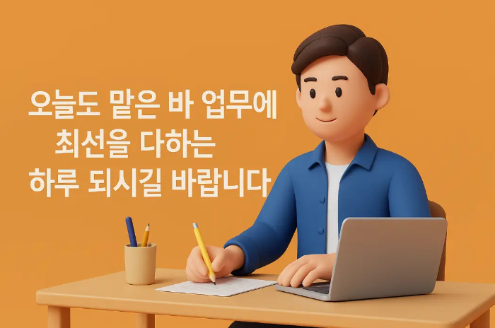 비즈니스-월요일-인사말-직장인-남성