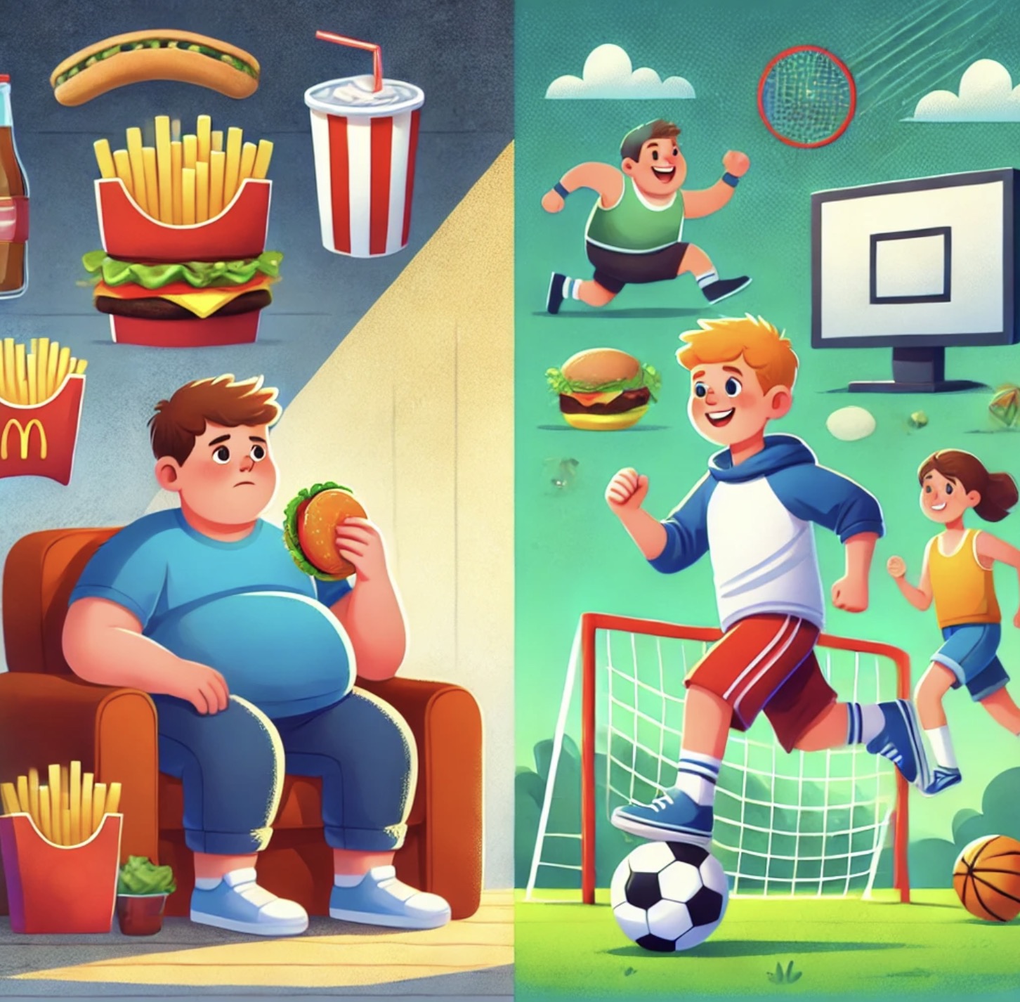 청소년 비만의 원인