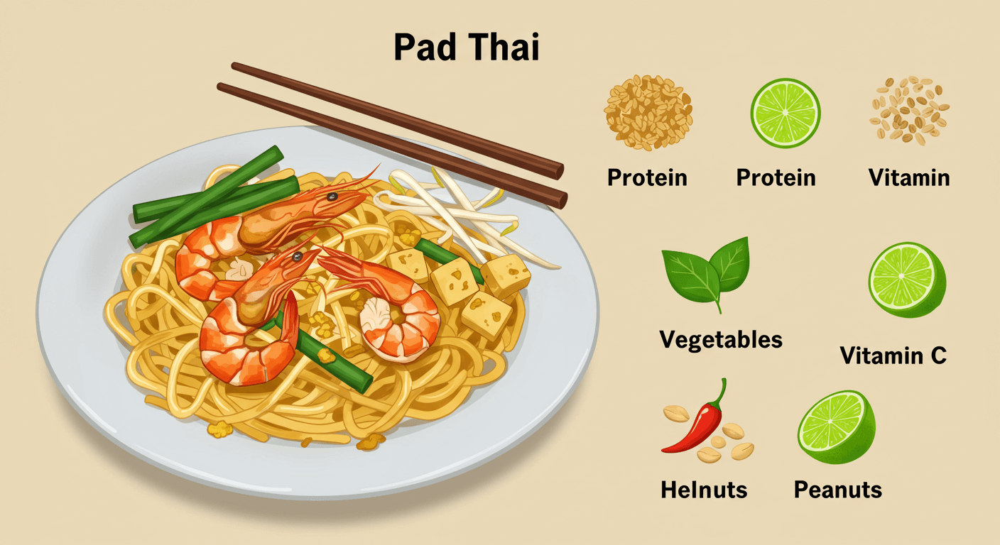 팟타이: 영양 균형을 고려한 동남아 대표식