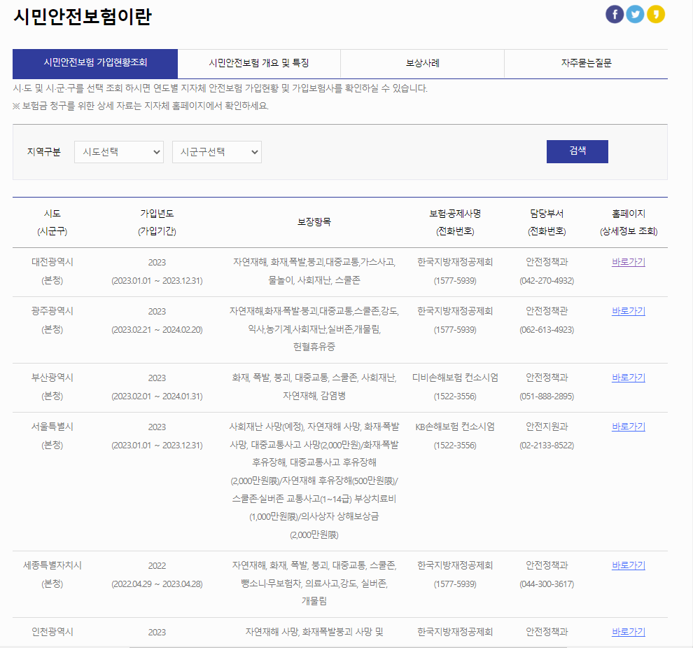 시민안전보험