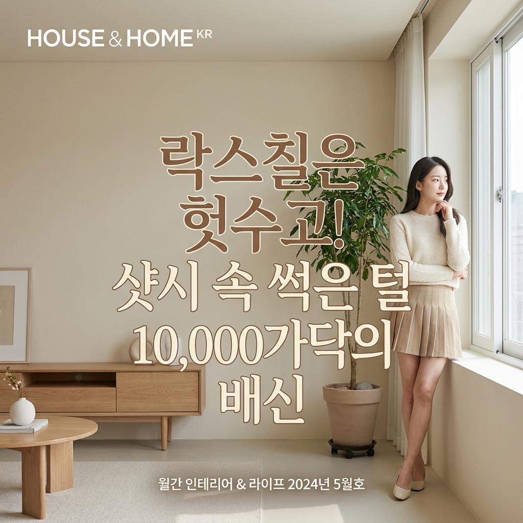 횡성 세컨하우스 30평 샷시 곰팡이 쉰내, 1만 원으로 99% 박멸한 충격 실화