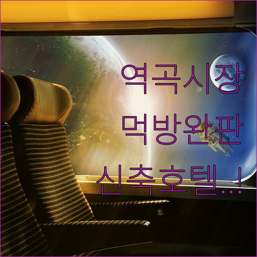 부천 역곡 남부시장 먹거리 투어와 신..