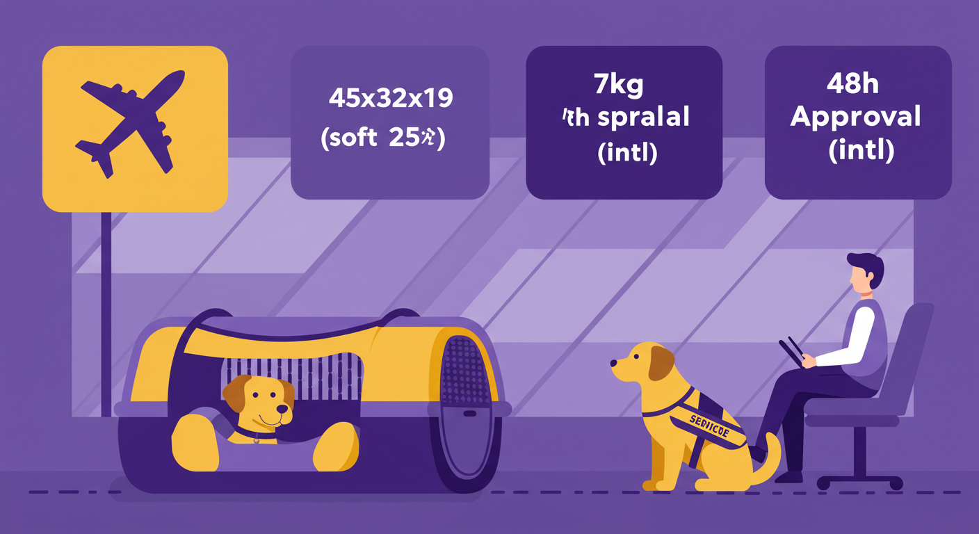 &ldquo;대한항공 반려동물&middot;서비스독 탑승, 이 7가지 체크만 하면 끝!&rdquo;