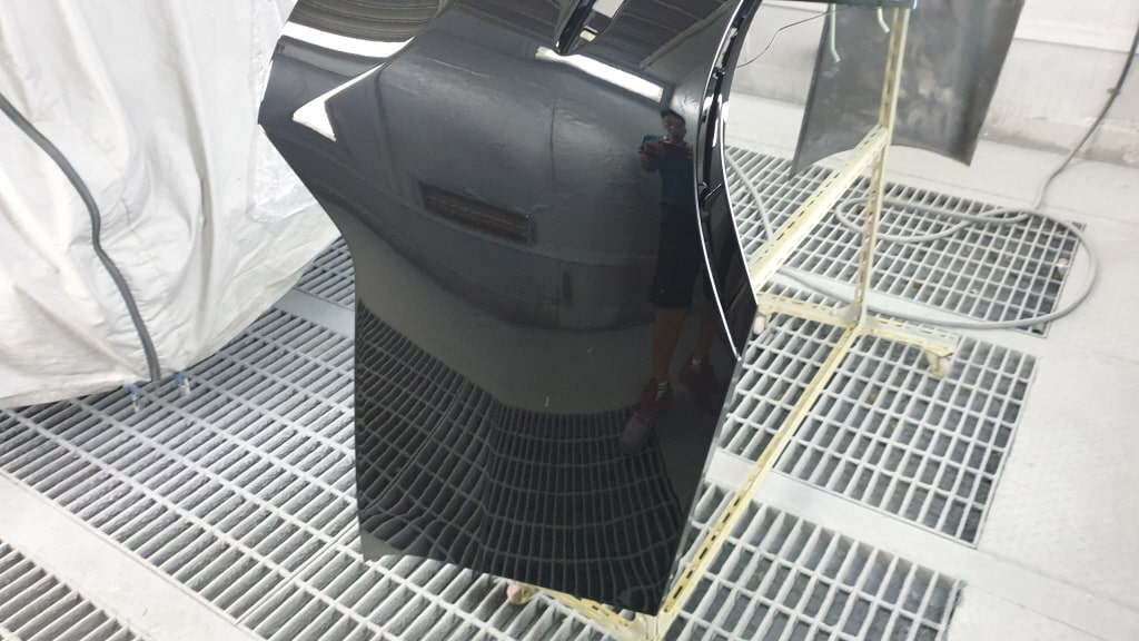 인천판금도색 - 범퍼 도색 후