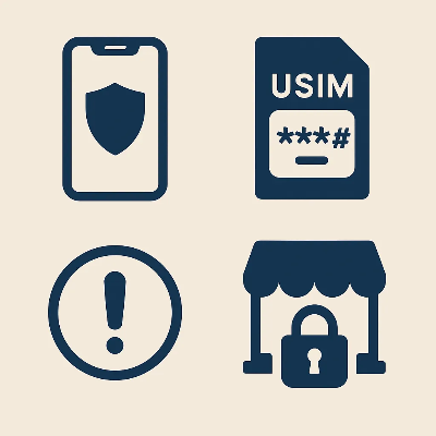 핸드폰-유심-보안-일러스트