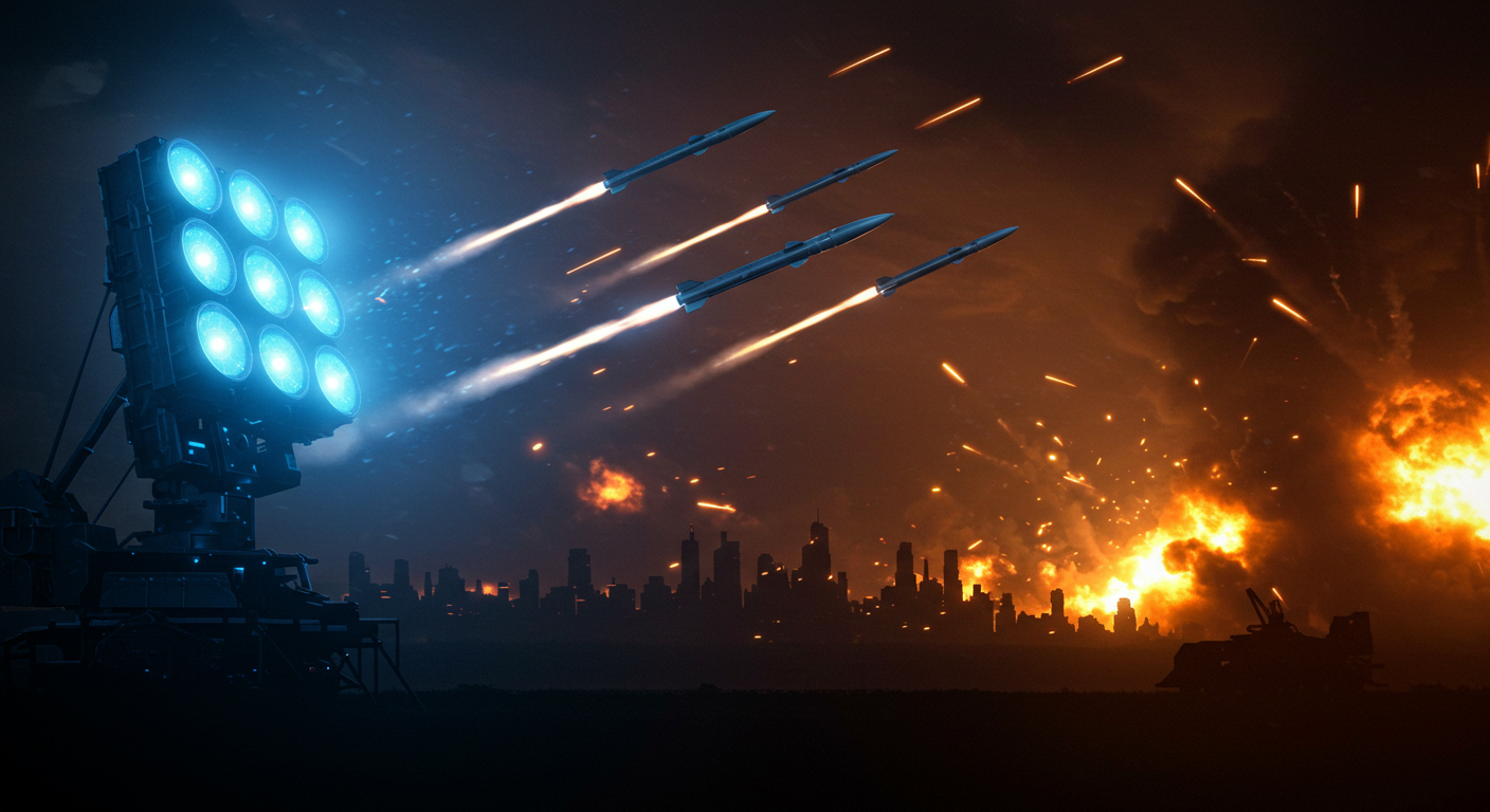 아이언돔 vs 이란 미사일