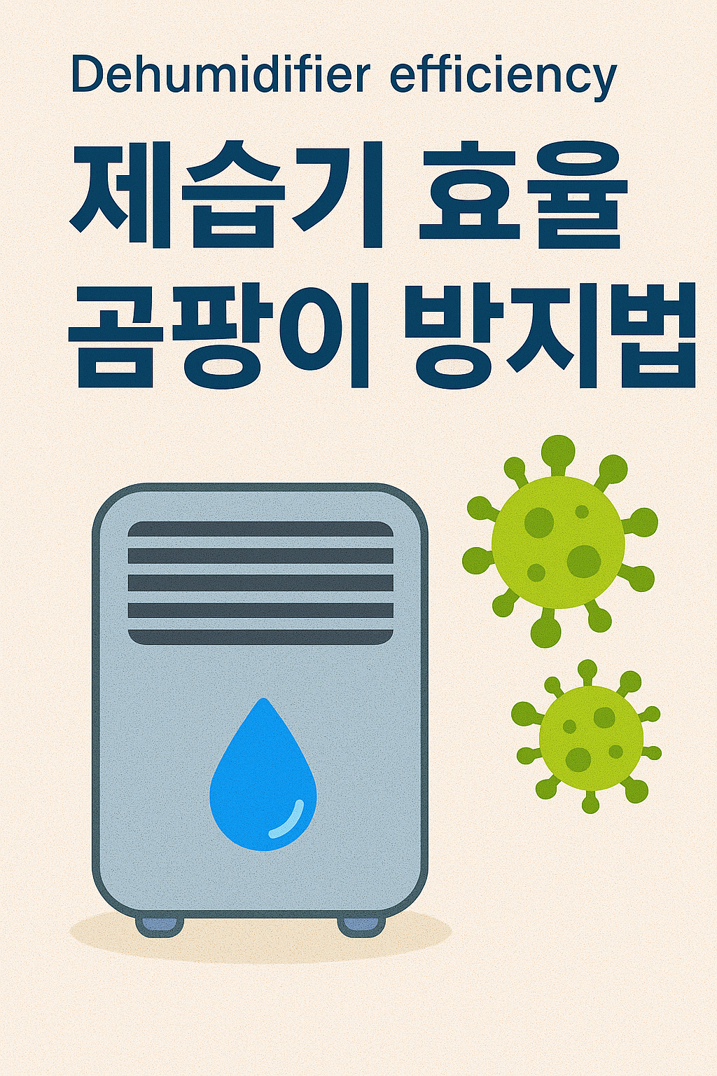 [제습기 효율] 잘못 쓰면 곰팡이만 생깁니다. 진짜 손해봅니다