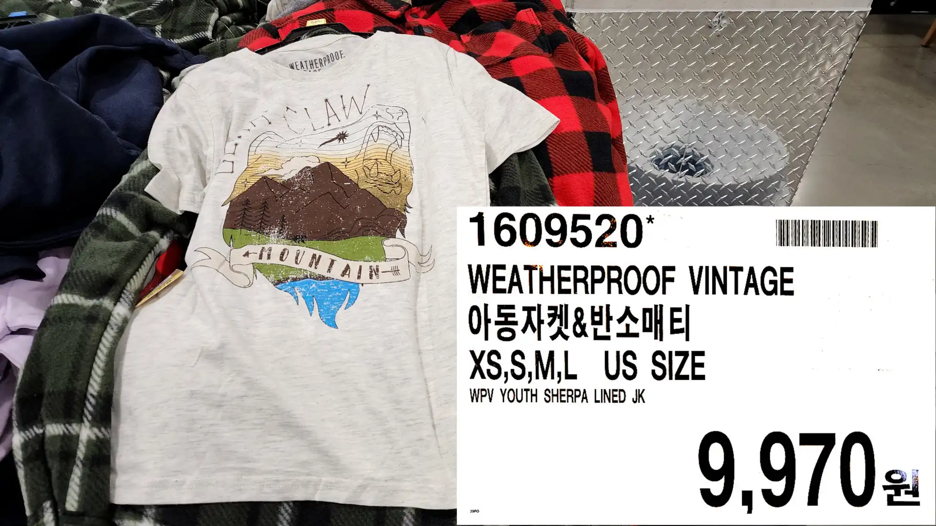 WEATHERPROOF VINTAGE
아동자켓&반소매티
XS,S,M,L US SIZE
WPV YOUTH SHERPA LINED JK
9,970원