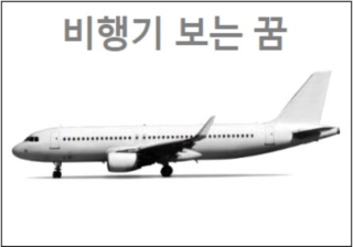 비행기 보는 꿈