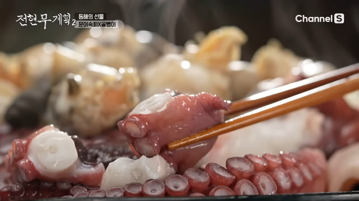 전현무계획 삼척 문어 골뱅이 숙회