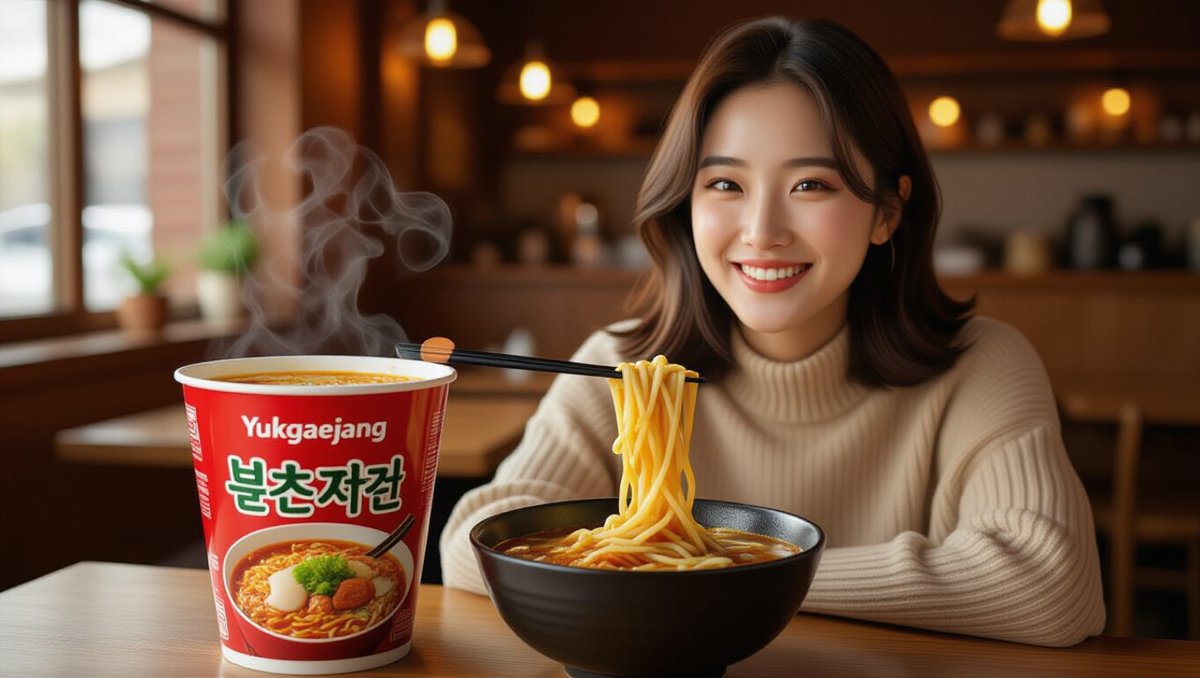 육개장 사발면 맵기 분석과 비교