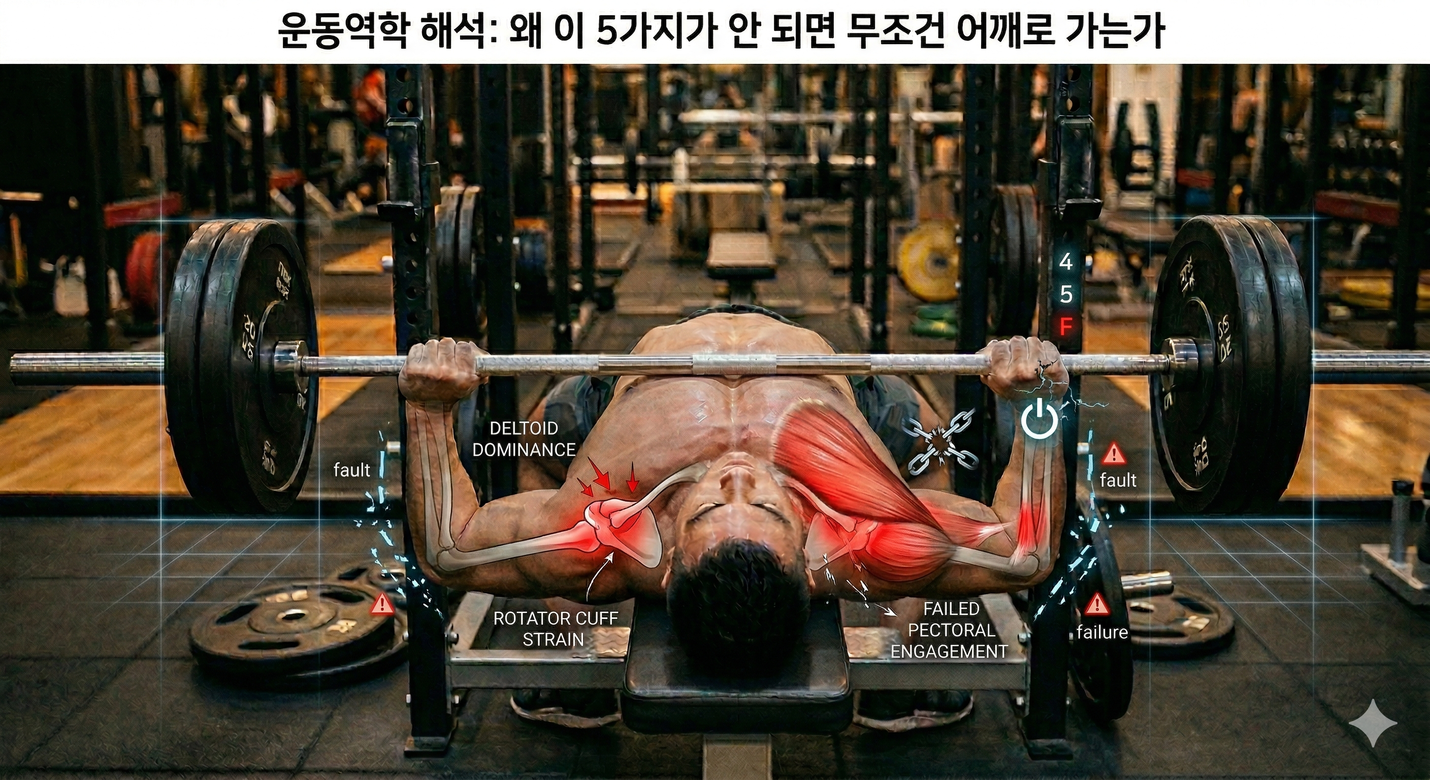 왜 이 5가지가 안 되면 무조건 어깨로 가는가